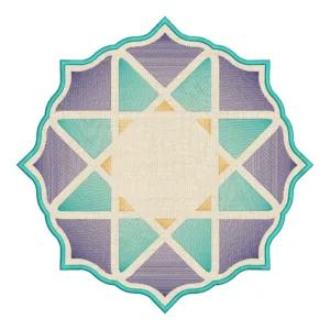 Matriz de Sousplat Abstrato 135