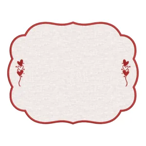 Matriz de Sousplat Coração 002