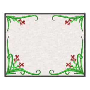 Matriz de Sousplat Coração 024