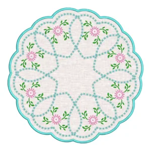 Matriz de Sousplat Coração 029