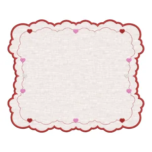 Matriz de Sousplat Coração 033