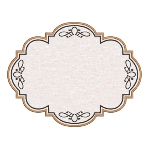 Matriz de Sousplat Abstrato 338