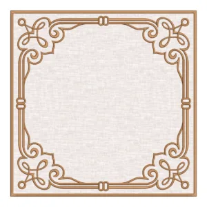 Matriz de Sousplat Abstrato 366