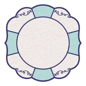 Matriz de Sousplat Abstrato 387