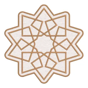 Matriz de Sousplat Abstrato 398