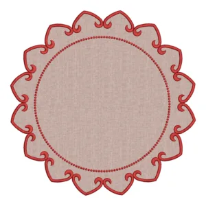 Matriz de Sousplat Abstrato 004