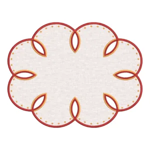 Matriz de Sousplat Abstrato 436