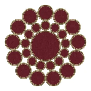 Matriz de Sousplat Abstrato 056