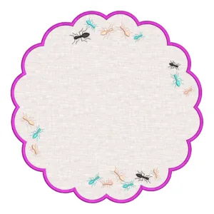 Matriz de Sousplat Animais e Insetos 167